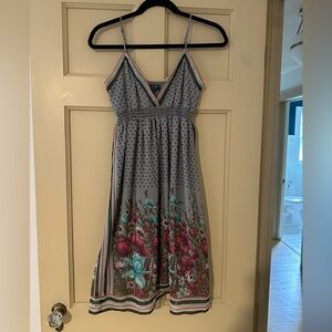 Twenty One Dress with Floral Accents
